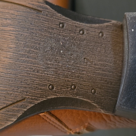 Sam Edelman Brown Ankle Boots Size 7 - Picture 8 of 9